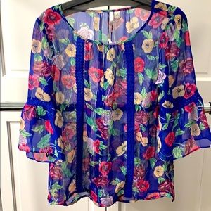 Floral blouse